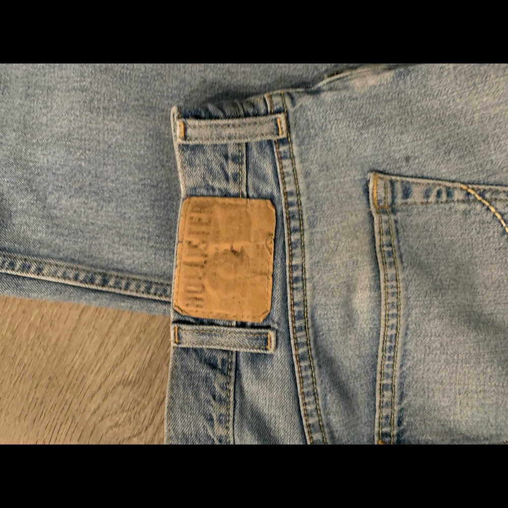 Men’s hollister jeans/shorts used .